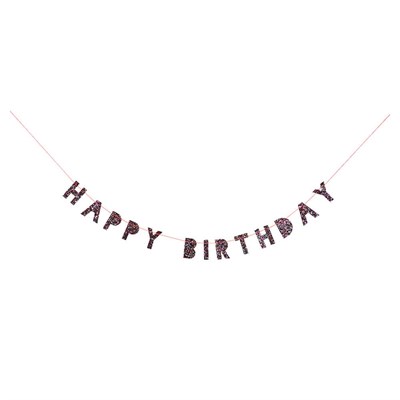 Happy Birthday Mini Duvar Süsü