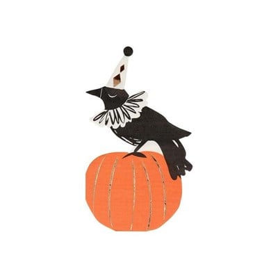 Klasik Halloween Karga Peçete