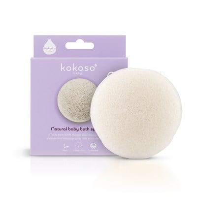 Kokoso Baby Doğal Konjak Sünger Bebek Cilt Bakım