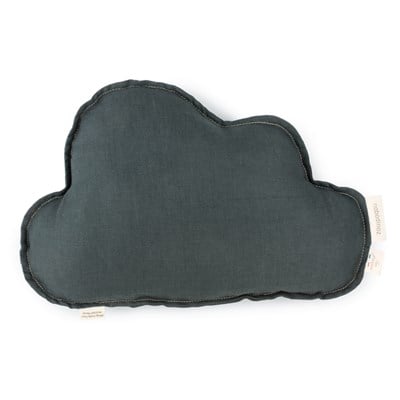 Lin Francais Cloud Yastık, Green Blue
