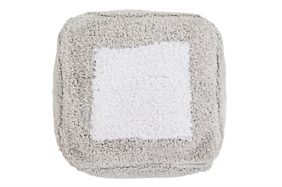 Lorena Canals Puf, Marshmallow Kare İnci Gri Puflar Ve Minderler