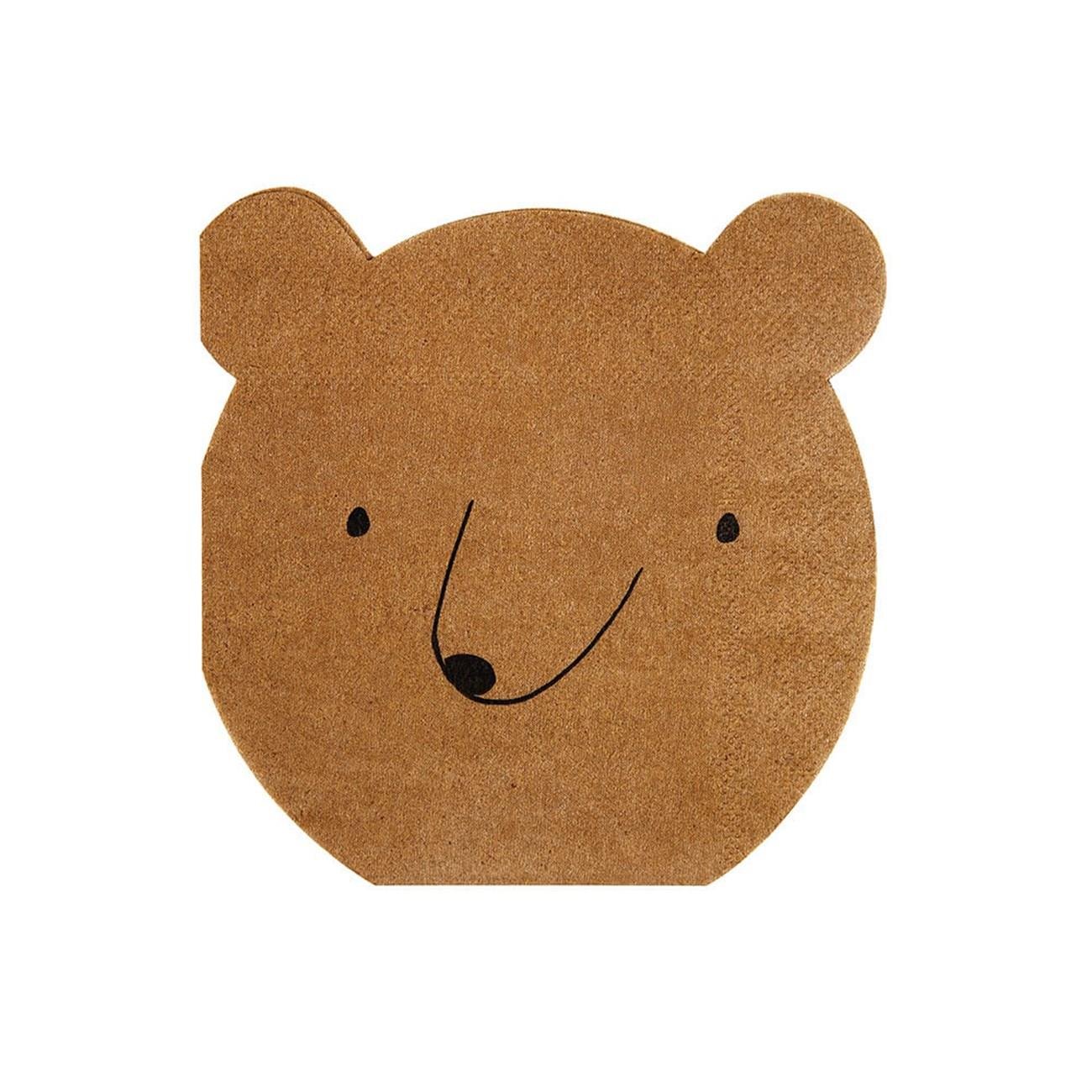 Meri Meri - Bear Napkins - Ayı Peçete - S