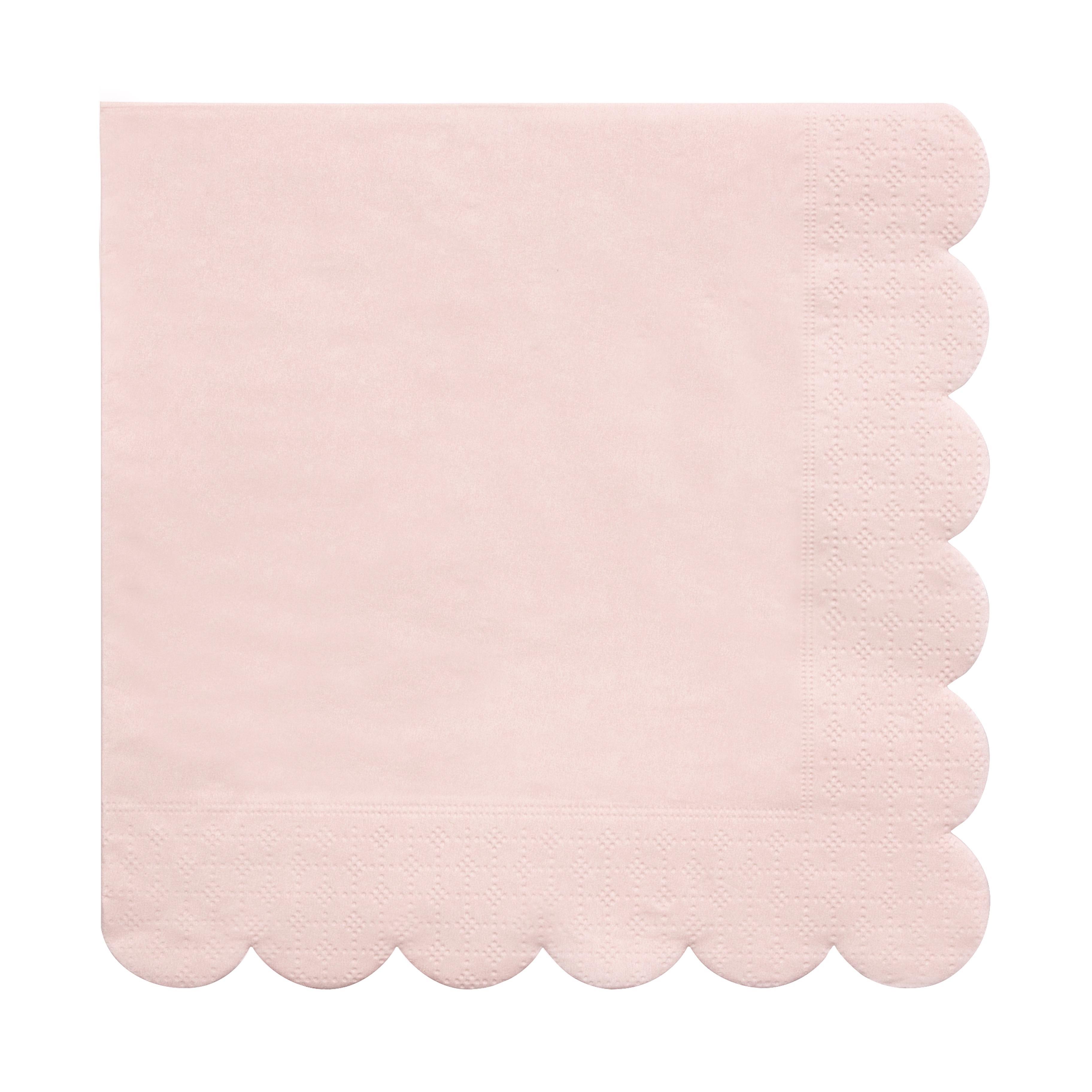 Meri Meri - Dusky Peçete - L - Pembe - 20 Adet