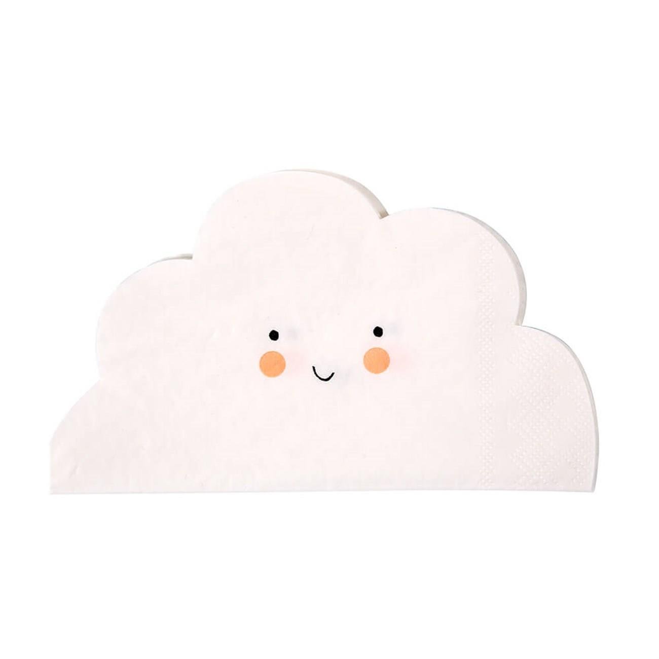 Meri Meri - Happy Cloud Napkins - Bulut Peçete