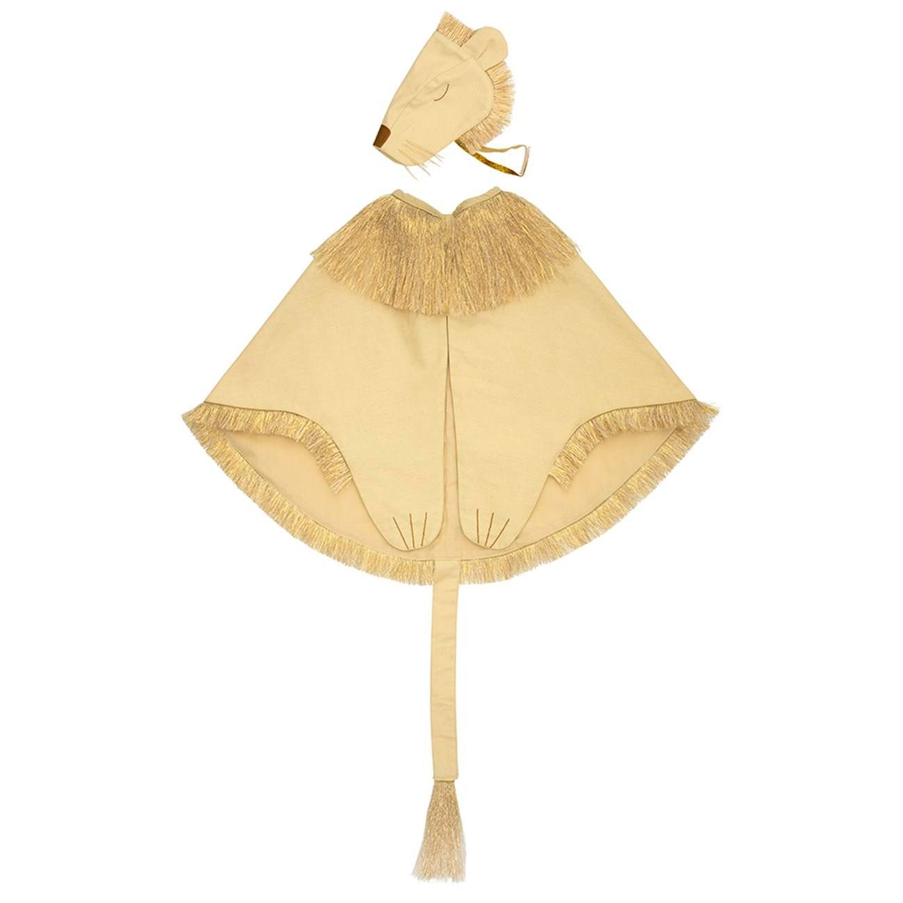 Meri Meri - Lion Cape Dress-Up - Pelerinli Aslan Kostümü