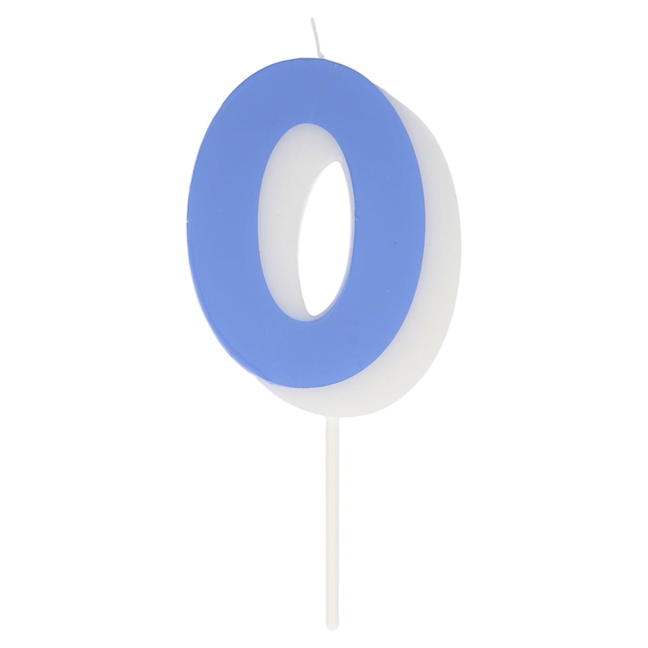 Meri Meri - Number Candle 0 - 0 Rakam Mum