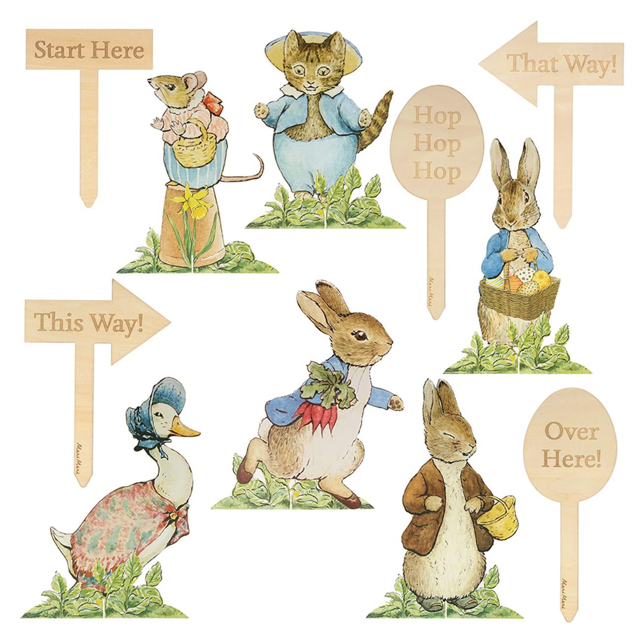 Meri Meri - Peter Rabbit Egg Hunt Kit - Peter Rabbit Yumurta Avı Kiti