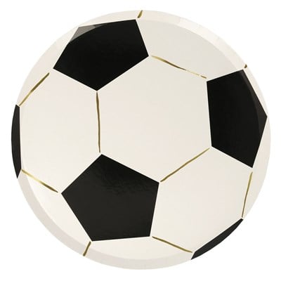 Meri Meri - Soccer Plates - Futbol Tabaklar - 8'li