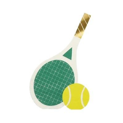 Meri Meri - Tennis Napkins - Tenis Peçeteler - 16'lı