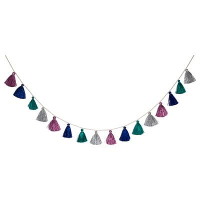 Meri Meri - Metallic Tassel Garland - Metalik Püsküllü Asılan Süs