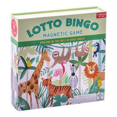 Mıknatıslı Bingo Şans Oyunu / Jungle *YENİ*