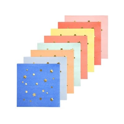 Multicolor Yıldızlı Peçete (S)