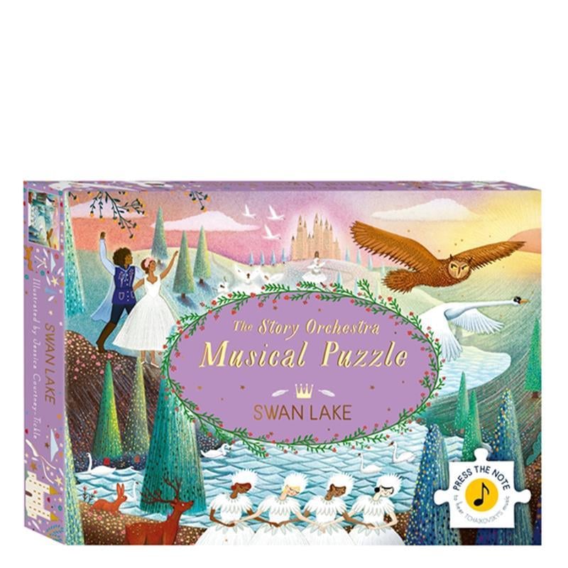 Musical Puzzle The Story Orchestra Swan Lake Cocuk Kitab Racuun
