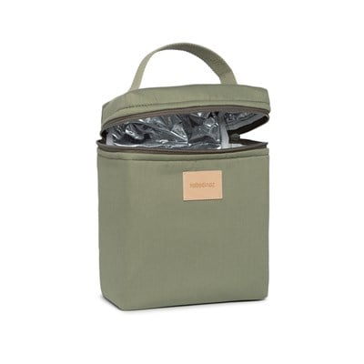 Nobodinoz Baby On the Go Su Geçirmez Beslenme Çantası, Olive Green Çocuk Çantası