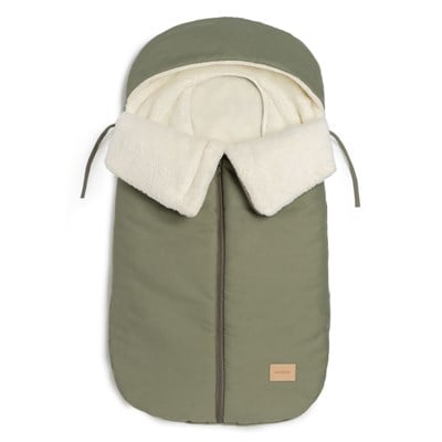 Nobodinoz Baby On the Go Su Geçirmez Footmuff Olive Green Bebek Bakım