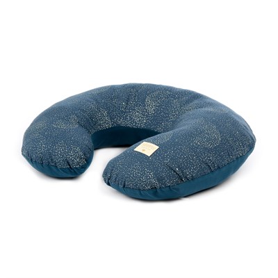 Nobodinoz Sunrise Bebek Emzirme Yastığı, Gold Bubble/Night Blue Tekstil