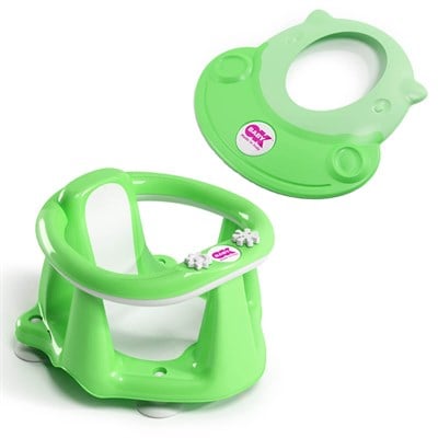 OkBaby Flipper Evol Banyo Oturağı & Hippo Banyo Siperliği / Yeşil