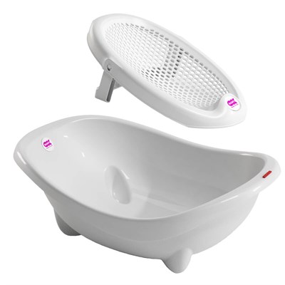 OkBaby Laguna Banyo Küveti & Jelly Küvet Aparatı / Beyaz
