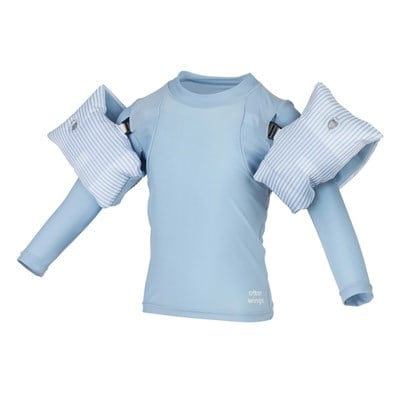 OTTER WINGS 2-4 Yaş Kolluklu Tshirt Saltwater Blue-Mavi