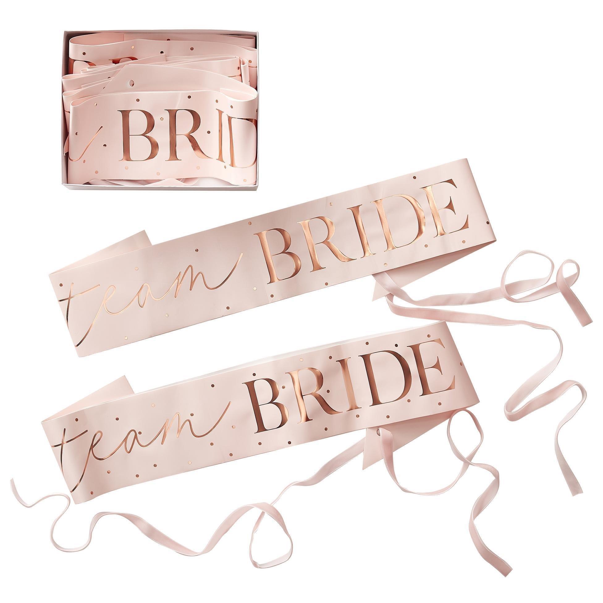 Parti Kuşakları - Team Bride - 6 Adet
