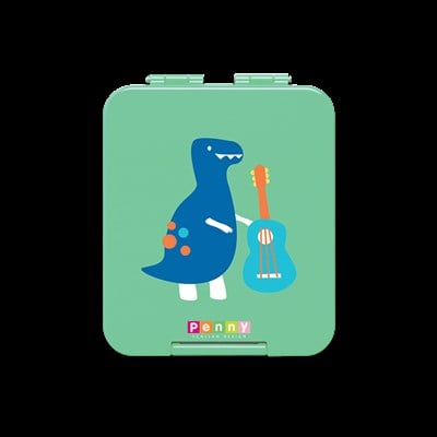PENNY SCALLAN Bento Box 4 Bölmeli Beslenme Kutusu / Dino Rock