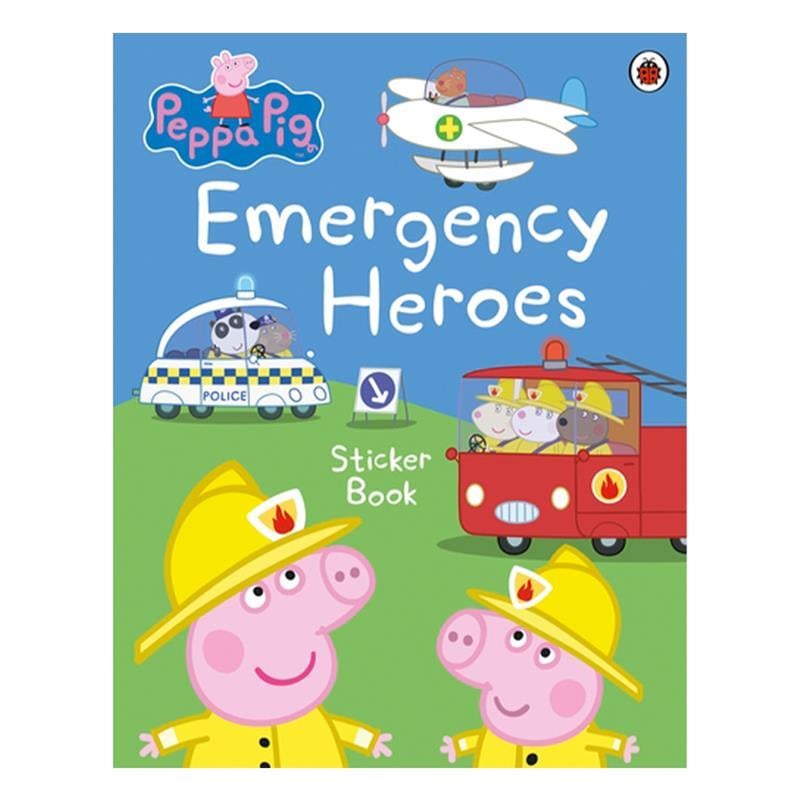 PEPPA PIG - EMERGENCY HEROES STICKER BOOK