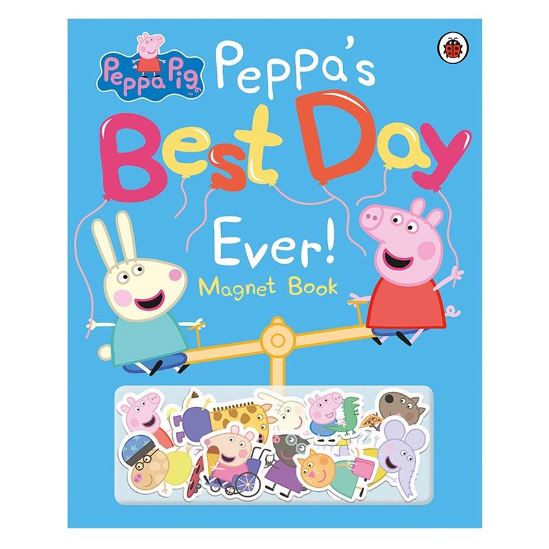 PEPPA PIG - PEPPA S BEST DAY EVER MAGNET BOOK