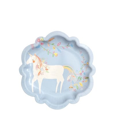 Meri Meri - Magical Princess Plates - Büyülü Prenses Tabaklar - S - 8'li
