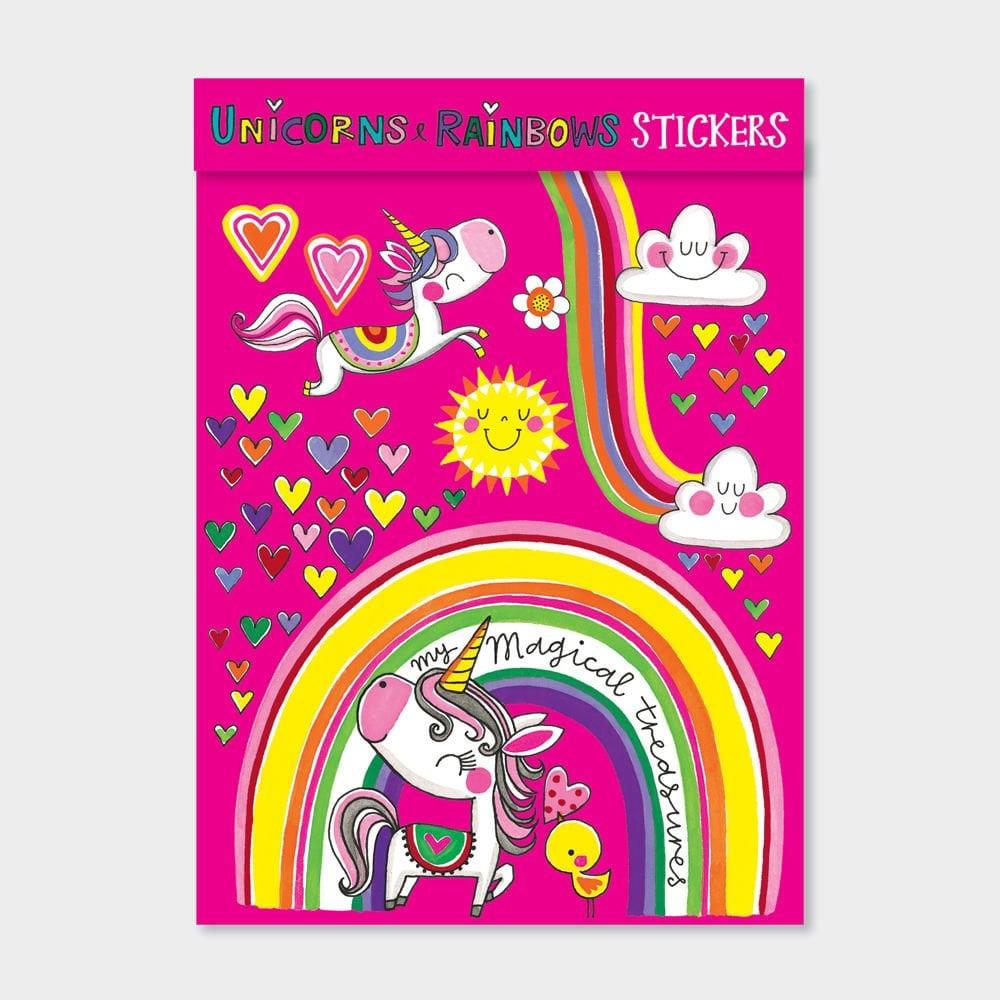 Rachel Ellen Design Sticker Seti / Unicorns & Rainbows
