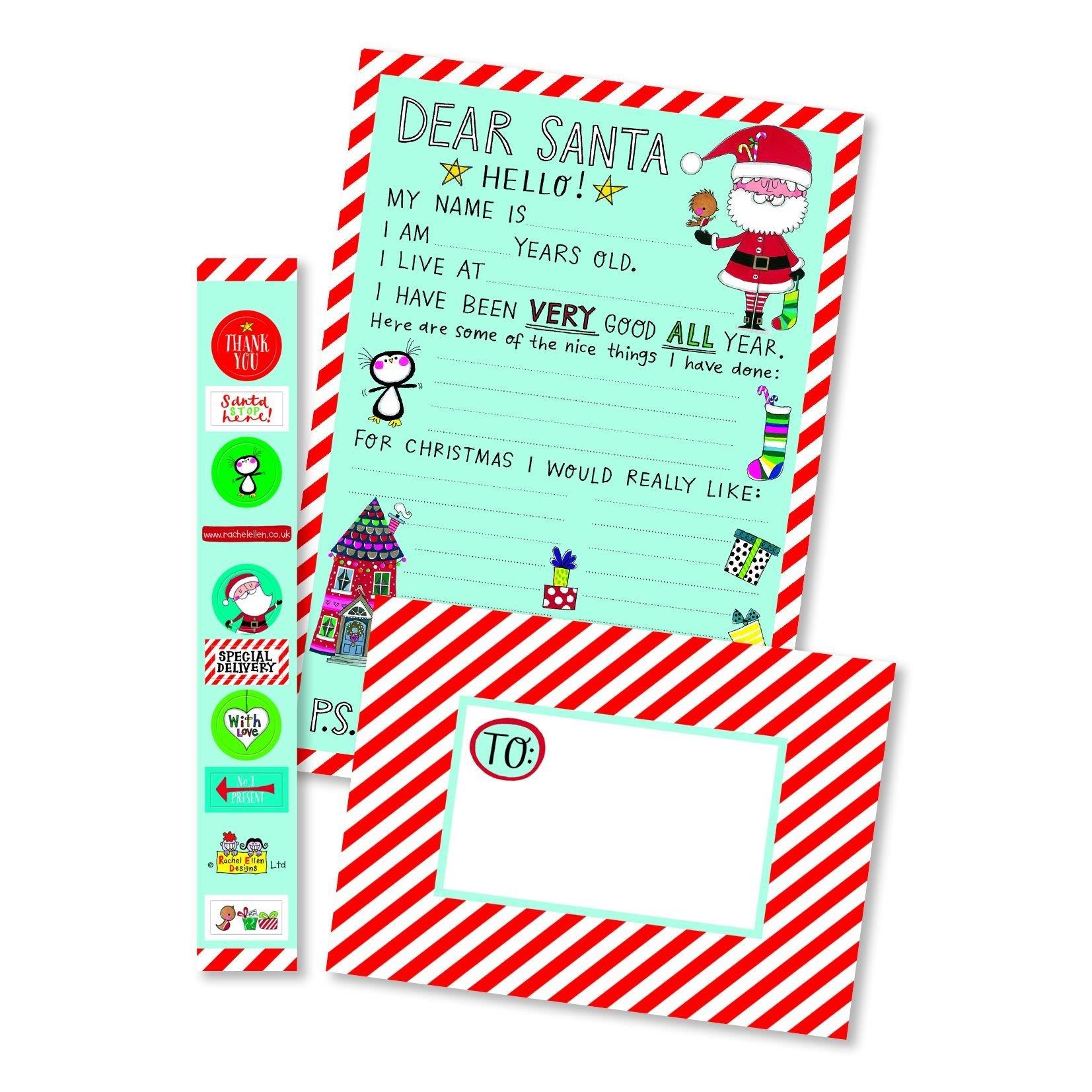 RACHEL ELLEN Noel Babaya Mektup Seti