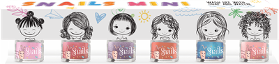 Snails Mini 6'lı Su Bazlı Oje Oje & Ruj Snails