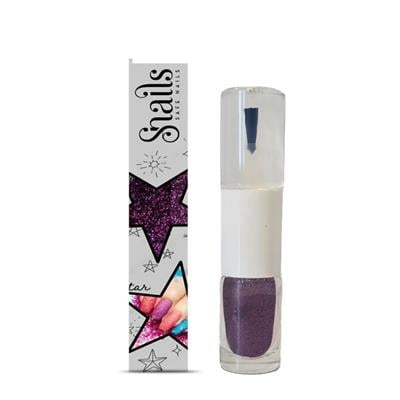 Snails Simli Tırnak Cilası - Dust Purple Oje & Ruj Snails