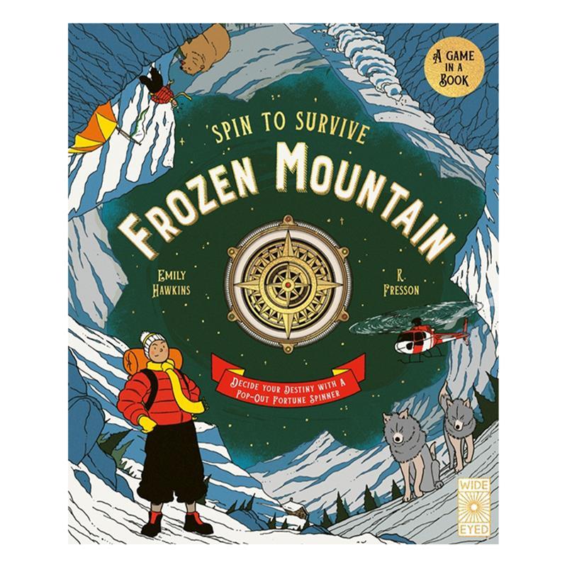 Spin To Survive - Frozen Mountain - Çocuk Kitabı - Racuun