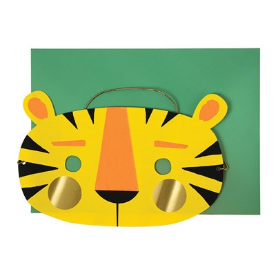 Meri Meri - Tiger Mask Tebrik Kartı