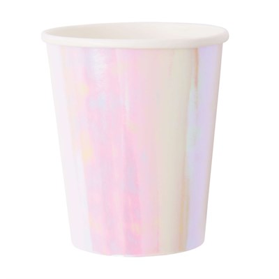 Meri Meri - Iridescent Party Cups - Parıltılı Parti Bardak