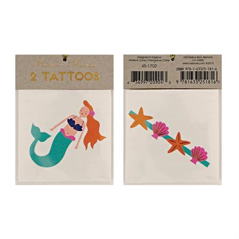 Deniz Kızı & Deniz Kabuğu Tattoos
