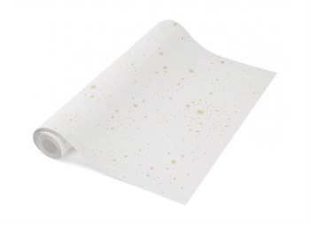 Duvar Kağıdı Gold Stella/White
