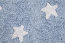 STARS Halı Mavi/Beyaz