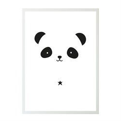 A Little Lovely Company Panda Poster Tablolar