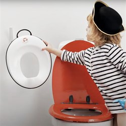 BabyBjörn Koltuk Oturak & Klozet Adaptörü & Banyo Basamağı Tuvalet Eğitimi Seti / Black White