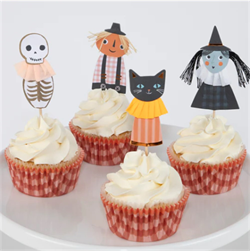 Cadılar Bayramı Cupcake Seti (24'lü)