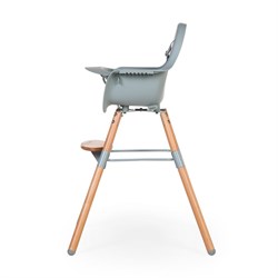 ChildHome Evolu 2 Mama Sandalyesi Mint + Ön tepsi ( Silikon Matlı)  Mama Sandalyeleri