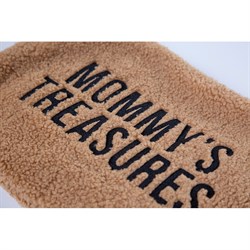 ChildHome Mommy Treasures Clutch Teddy Kahve Mommy Bag