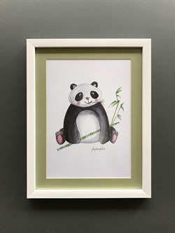 Hungry Panda Kanvas Tablo