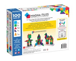 Magna-Tiles MagnaTiles Clear Color 100 Parça Oyuncak