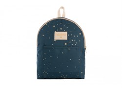 Nobodinoz Sırt Çantası Mini Too Cool, Gold Stella/Night Blue Çocuk Çantası