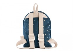 Nobodinoz Sırt Çantası Mini Too Cool, Gold Stella/Night Blue Çocuk Çantası