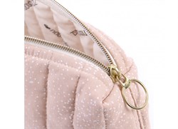 Nobodinoz Travel Mini Bag White Bubble/Misty Pink Anne Çantası