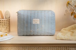 Nobodinoz Travel Mini Bag, Willow Soft Blue Anne Çantası