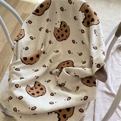 Organik İnce Bebek Triko Battaniye Cookie Tekstil Mama Yoyo Baby & Kids